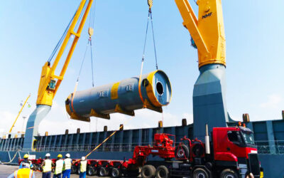 Transport d’un broyeur de 125 tonnes