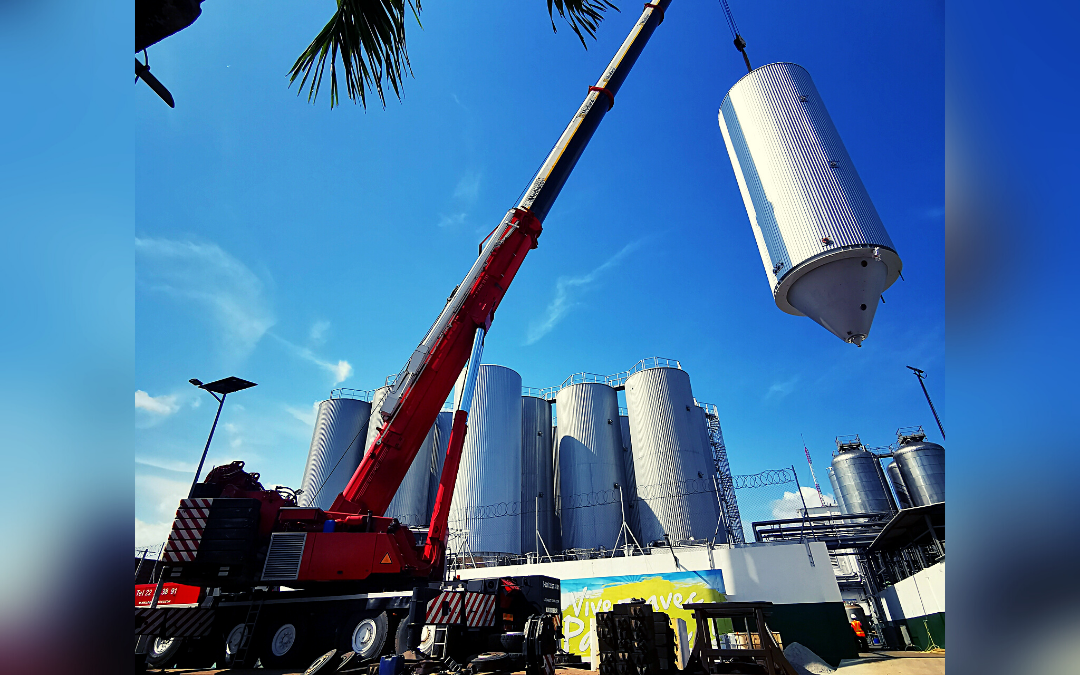 Transport et installation de 3 TOD pour SOBEBRA